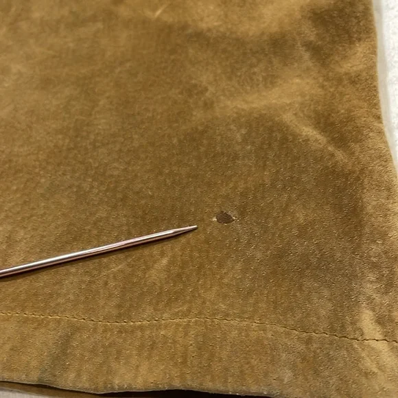 Men's 100% Real Suede Leather Trucker Jacket Shirt Western Wear Field Gear XLT - Picture 13 of 15